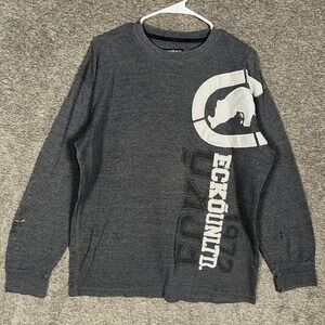 Ecko Unltd Mens Long‎ Sleeve Waffle Knit Thermal Shirt XLarge Skater Y2K